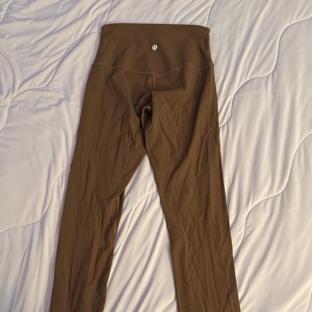 Brown lululemon align 28” Leggings